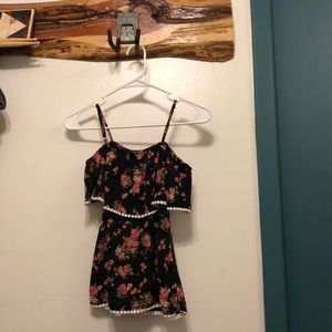 Off the shoulder floral top